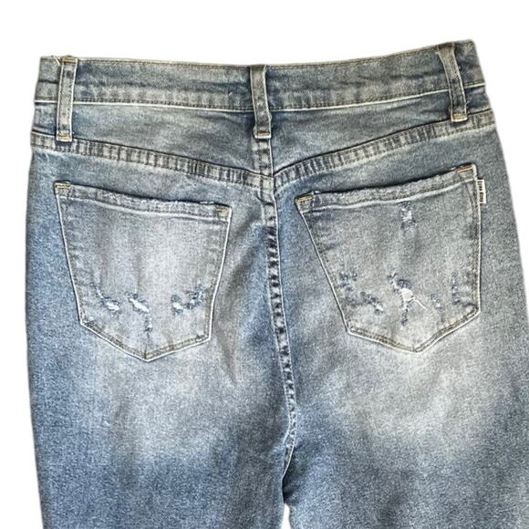 Luna Nora High Rise Distressed Jean Size 14 - Picture 4 of 9